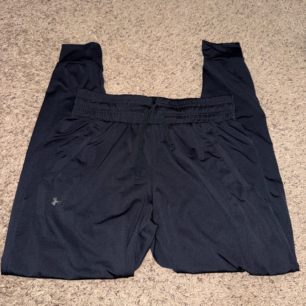 Black under armor Jogger Pants